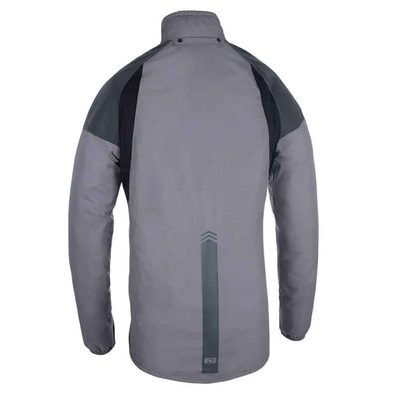 Oxford Venture Men's Waterproof Cycling Jacket - Cool Grey 4 Oxford Venture Men's Waterproof Cycling Jacket - Cool Grey - Image 2
