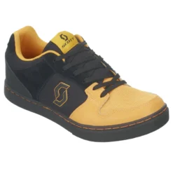 Scott FR 10 Flat Pedal Shoes - Black/Orange -Sportful Shop 2518431009a png zoom 1