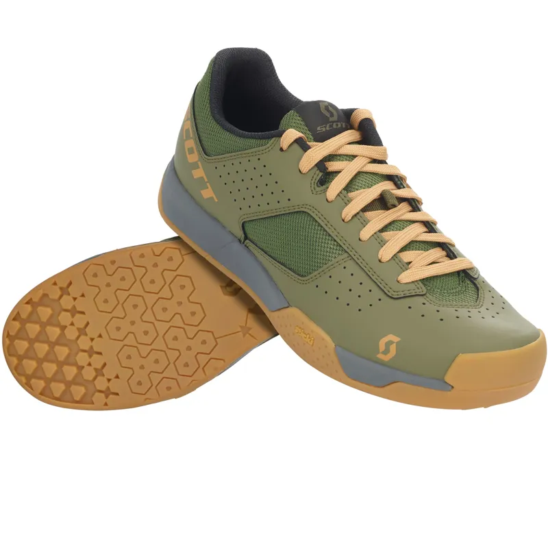 Scott AR Flat MTB Shoes - Green Moss/Black 3 Scott AR Flat MTB Shoes - Green Moss/Black