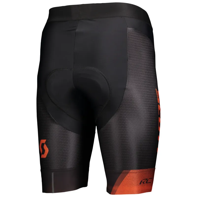 Scott RC Pro +++ Lycra Shorts - Black/Orange Pumpkin 6 Scott RC Pro +++ Lycra Shorts - Black/Orange Pumpkin - Image 4