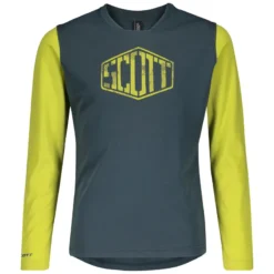 Scott Trail Dri Long Sleeve Junior Jersey - Nightfall Blue/Yellow 9 Scott Trail Dri Long Sleeve Junior Jersey - Nightfall Blue/Yellow -Sportful Shop 2753666438 1594146 png zoom 1