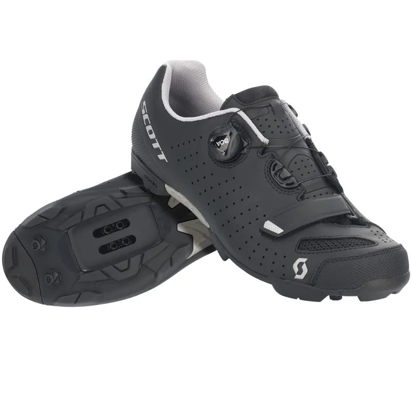 Scott Comp Boa MTB Shoes - Matt Black/Silver 6 Scott Comp Boa MTB Shoes - Matt Black/Silver - Image 4