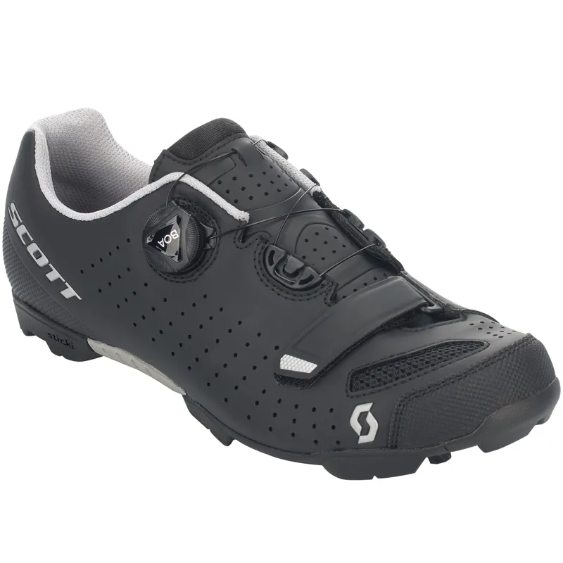 Scott Comp Boa MTB Shoes - Matt Black/Silver 4 Scott Comp Boa MTB Shoes - Matt Black/Silver - Image 2