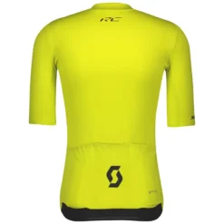 Scott RC Premium Men's Short Sleeve Jersey - Sulphur Yellow/Black -Sportful Shop 2803145083A 1697890 png zoom 1