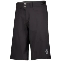 Scott Trail Flow Padded Men's Baggy Shorts - Dark Grey -Sportful Shop 280347BLK 1 3