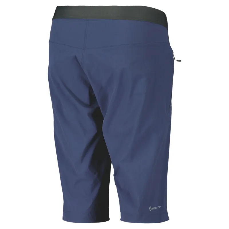 Scott Trail Vertic With Pad Women's Baggy Shorts - Midnight Blue 4 Scott Trail Vertic With Pad Women's Baggy Shorts - Midnight Blue - Image 2