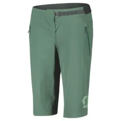 Scott Trail Vertic With Pad Women's Baggy Shorts - Mud Green -Sportful Shop 2803956867 1801749 png zoom 3 1