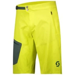 Scott Explorair Light Men's Baggy Shorts - Smoked Green -Sportful Shop 280943sulphurYELSMKdGRN 1