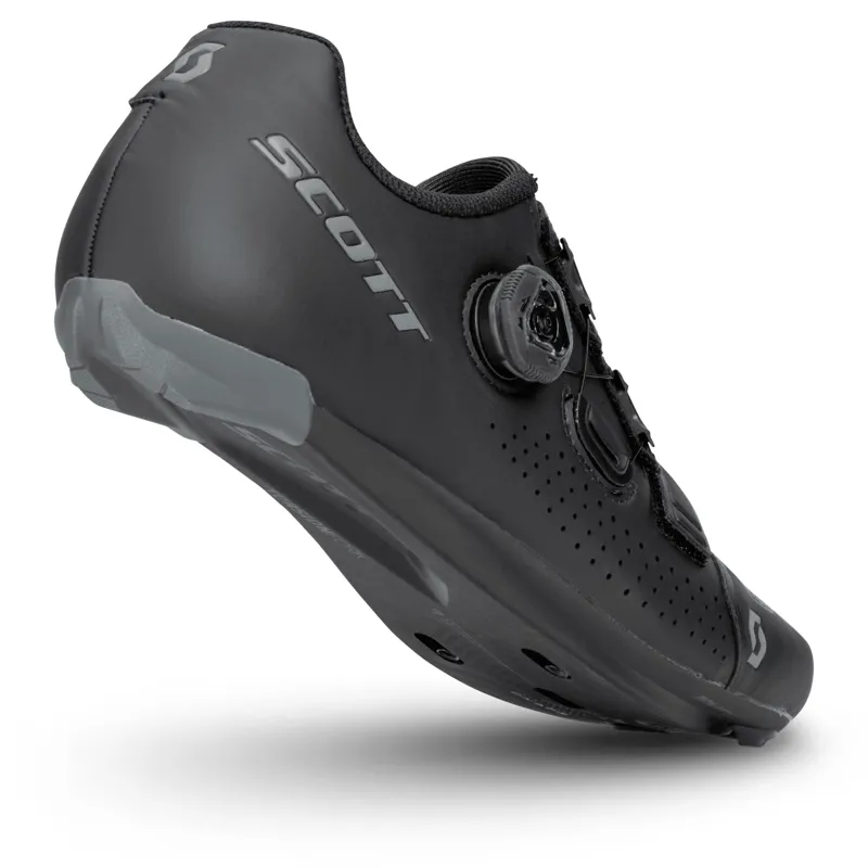 Scott Team BOA Men's Road Shoes - Matt Black/Dark Grey 11 Scott Team BOA Men's Road Shoes - Matt Black/Dark Grey - Image 9