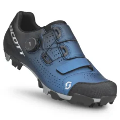 Scott Team BOA Men's MTB Shoes - Black Fade/Metallic Blue -Sportful Shop 2812067565