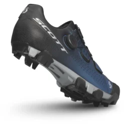 Scott Team BOA Men's MTB Shoes - Black Fade/Metallic Blue -Sportful Shop 2812067565A