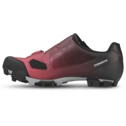 Scott Team BOA Women's MTB Shoes - Black Fade/Metallic Red -Sportful Shop 2812157566C