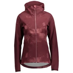 Scott Trail Storm Waterproof Women's Jacket - Amaranth Red/Ochre Red -Sportful Shop 283384amaranthREDochreRED 1