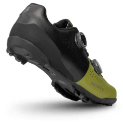 Scott Gravel Tuned Men's Gravel Road Shoes - Matt Black/Savanna Green -Sportful Shop 2888037663A 2