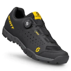 Scott Sport Trail Evo Gore-Tex Men's MTB Shoes - Black/Yellow -Sportful Shop 2888241040 1
