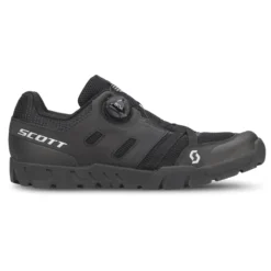 Scott Sport Crus-R BOA Men's Flat MTB Shoes - Black/Silver -Sportful Shop 2888341000B