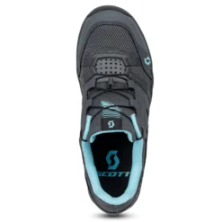 Scott Sport Crus-R Women's Flat MTB Shoes - Dark Grey/Light Blue -Sportful Shop 2888487277D 1