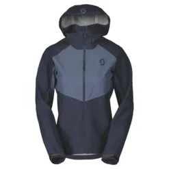 Scott Explorair Light Dryo 3L Women's Waterproof Jacket - Dark Blue/Metal Blue -Sportful Shop 2893247367