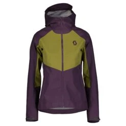 Scott Explorair Light Dryo 3L Women's Waterproof Jacket - Dark Blue/Metal Blue -Sportful Shop 289324PURmudGRN 1