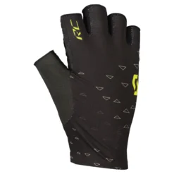 Scott RC Pro Short Finger Gloves - Black/Sulphur Yellow -Sportful Shop 289375BLKsulphurYEL 1