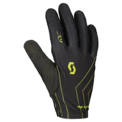 Scott RC Team Long Finger Gloves - Black/Dark Grey 9 Scott RC Team Long Finger Gloves - Black/Dark Grey -Sportful Shop 289376BLKsulphurYEL 1