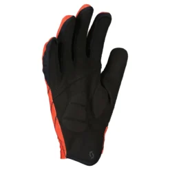 Scott RC Team Long Finger Gloves - Fiery Red/Dark Grey