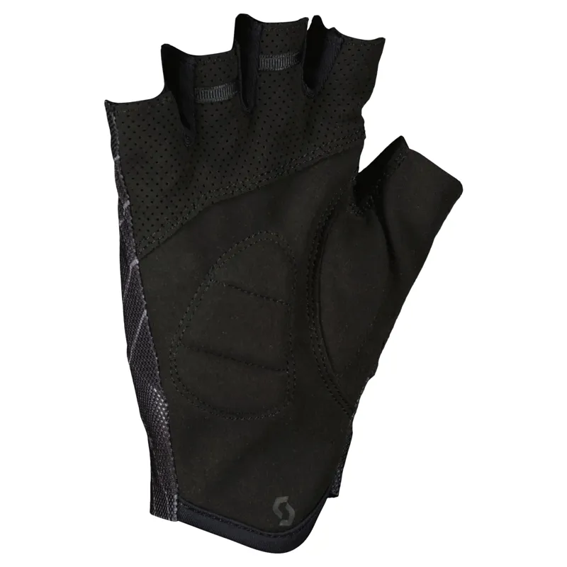 Scott RC Team Short Finger Gloves - Black/Dark Grey 5 Scott RC Team Short Finger Gloves - Black/Dark Grey - Image 3