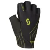 Scott RC Team Short Finger Gloves - Black/Sulphur Yellow -Sportful Shop 289377BLKsulphurYEL 1