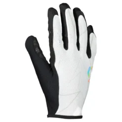 Scott Traction Tuned Long Finger Gloves - White/Black -Sportful Shop 289381WHTBLK 1