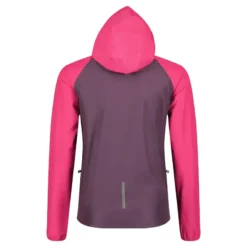 Scott Waterproof Junior Jacket - Dark Purple/Carmine Pink