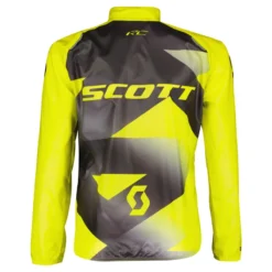 Scott RC WindBreaker Junior Jacket - Black/Sulphur Yellow -Sportful Shop 289445BLKsulphurYEL 2