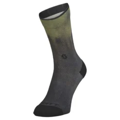 Scott Trail Tree Men's Crew Socks - Black/White -Sportful Shop 2894857386
