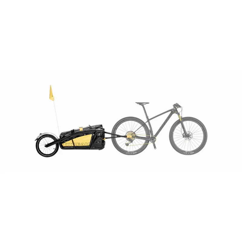 Topeak Journey Trailer With Drybag For 12mm Axles - Black/Yellow 6 Topeak Journey Trailer With Drybag For 12mm Axles - Black/Yellow - Image 4