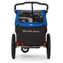 Burley DLite Old School Child Trailer - Blue -Sportful Shop 3 dlite rear webex
