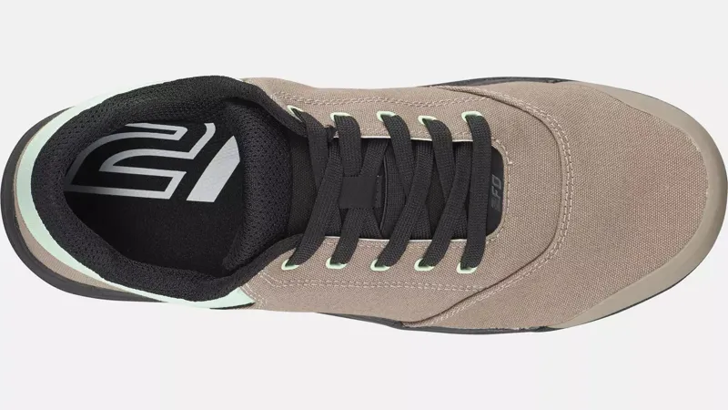 Specialized 2FO Roost Canvas Flat MTB Shoes - Taupe/Oasis 3 Specialized 2FO Roost Canvas Flat MTB Shoes - Taupe/Oasis