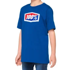100 Percent Official Youth T-Shirt - Blue