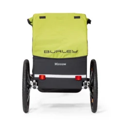 Burley Minnow Child Trailer - Green -Sportful Shop 4 2019 minnow rear