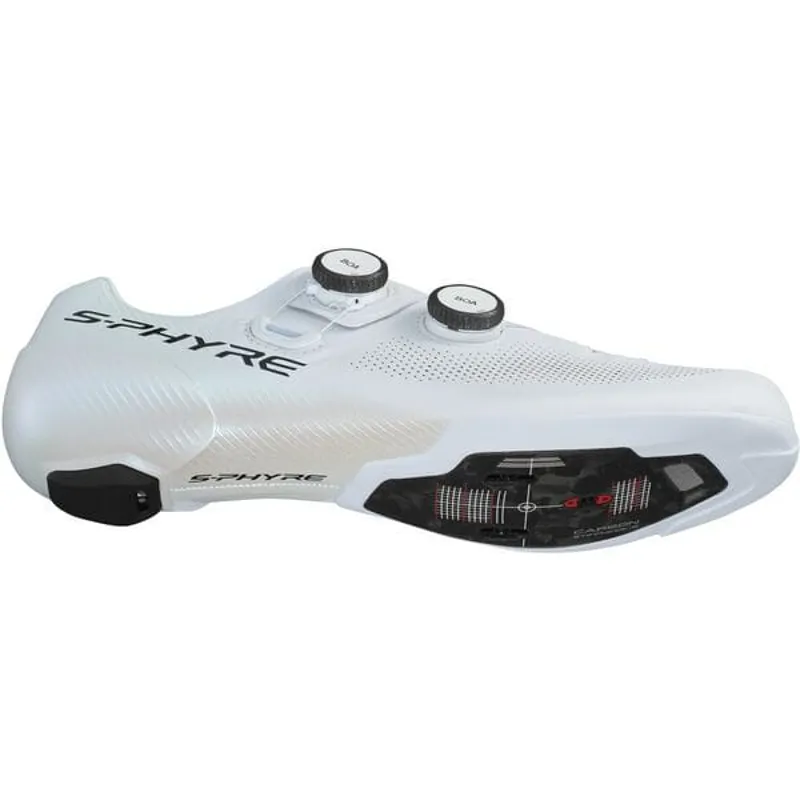 Shimano S-PHYRE RC9 Men's Road Shoes - White 3 Shimano S-PHYRE RC9 Men's Road Shoes - White