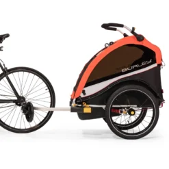 Burley Cub X Child Trailer - Atomic Red -Sportful Shop 4 cub x bike webex