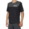 100 Percent Airmatic Men's Short Sleeve Jersey - Black/Charcoal -Sportful Shop 40014 00000