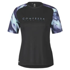 Scott Trail Contessa Signature Women's Short Sleeve Jersey - Black -Sportful Shop 4031080001