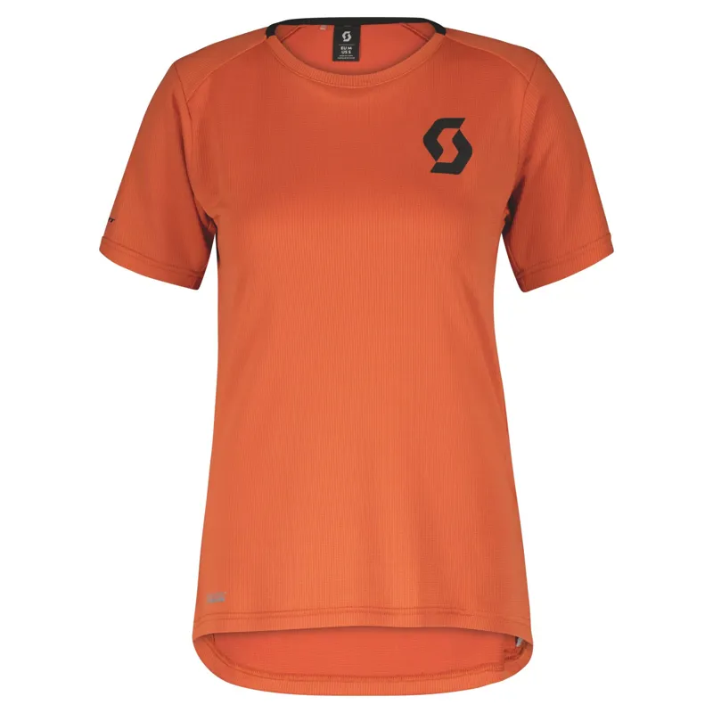 Scott Trail Vertic Pro Women's Short Sleeve Jersey - Braze Orange 6 Scott Trail Vertic Pro Women's Short Sleeve Jersey - Braze Orange - Image 4
