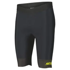 Scott RC Pro Men's Lycra Shorts - Black/Sulphur Yellow -Sportful Shop 4031285024
