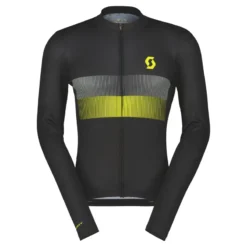Scott RC Team 10 Men's Long Sleeve Jersey - Black/Sulphur Yellow 9 Scott RC Team 10 Men's Long Sleeve Jersey - Black/Sulphur Yellow -Sportful Shop 4031305024
