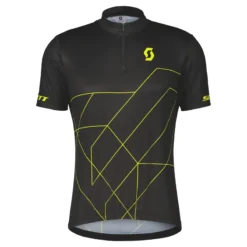 Scott RC Team 20 Men's Short Sleeve Jersey - Black/Sulphur Yellow 14 Scott RC Team 20 Men's Short Sleeve Jersey - Black/Sulphur Yellow -Sportful Shop 4031315024