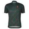Scott RC Team 20 Men's Short Sleeve Jersey - Fir Green/Bitter Yellow -Sportful Shop 4031317549 3