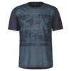 Scott Trail Flow Men's Short Sleeve Jersey - Metal Blue/Dark Blue -Sportful Shop 4032337378