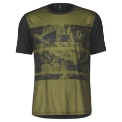 Scott Trail Flow Men's Short Sleeve Jersey - Metal Blue/Dark Blue -Sportful Shop 4032337386 2