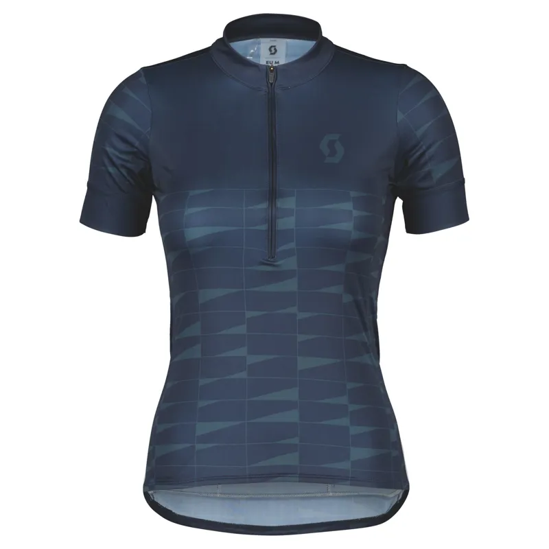 Scott Endurance 20 Women's Short Sleeve Jersey - Dark Blue/Metal Blue 4 Scott Endurance 20 Women's Short Sleeve Jersey - Dark Blue/Metal Blue - Image 2