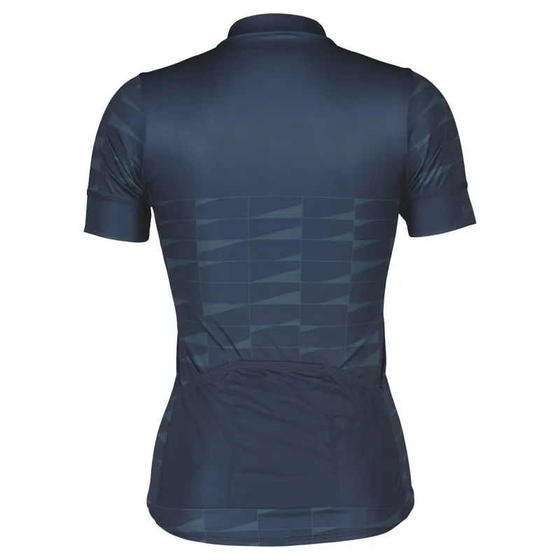 Scott Endurance 20 Women's Short Sleeve Jersey - Dark Blue/Metal Blue 3 Scott Endurance 20 Women's Short Sleeve Jersey - Dark Blue/Metal Blue